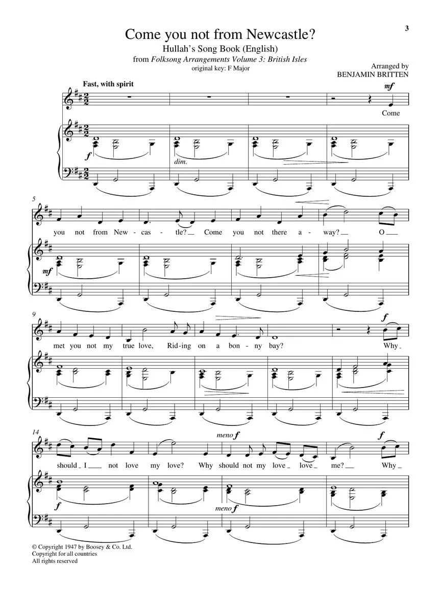 Fifteen Art Songs by British Composers Low Voice - Image 3