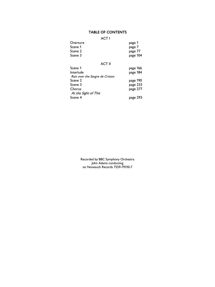 Adams: Doctor Atomic (Vocal Score) - Image 3