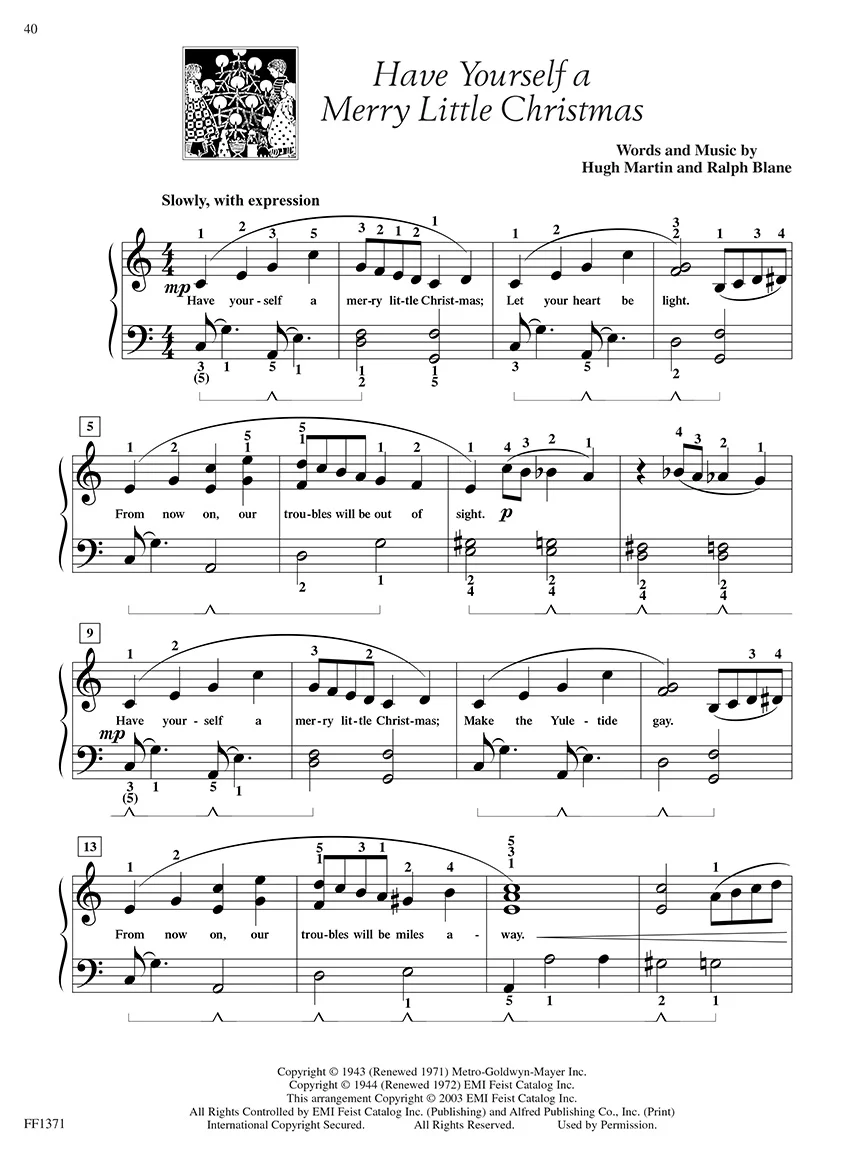 Faber Adult Piano Adventures Christmas - Book 2 - Image 4