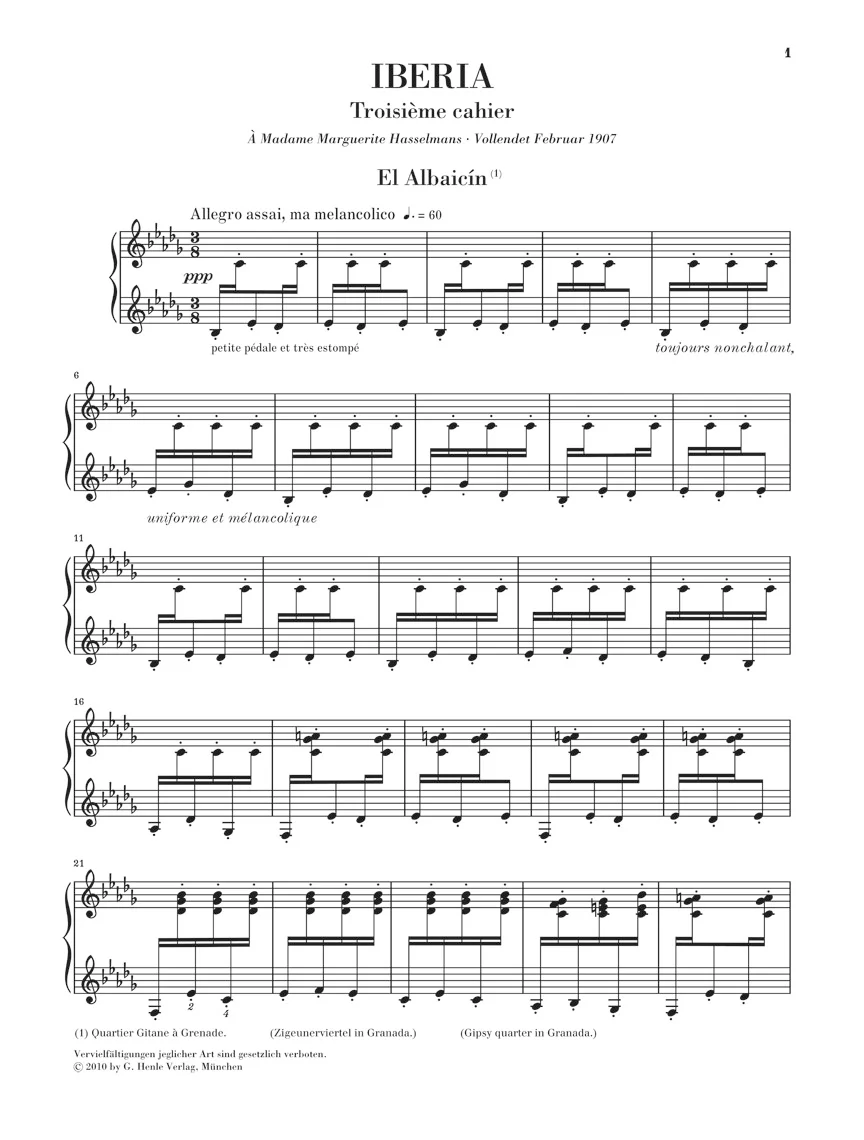 Albéniz: Iberia - Third Book - Image 2