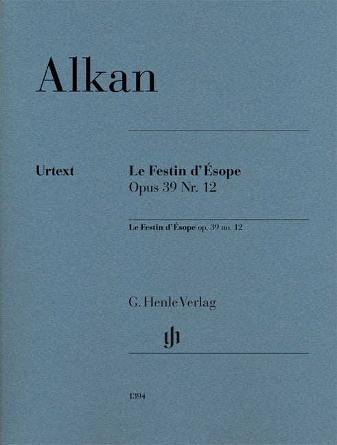 Alkan: Le Festin d'Ésope, Op. 39 No. 12
