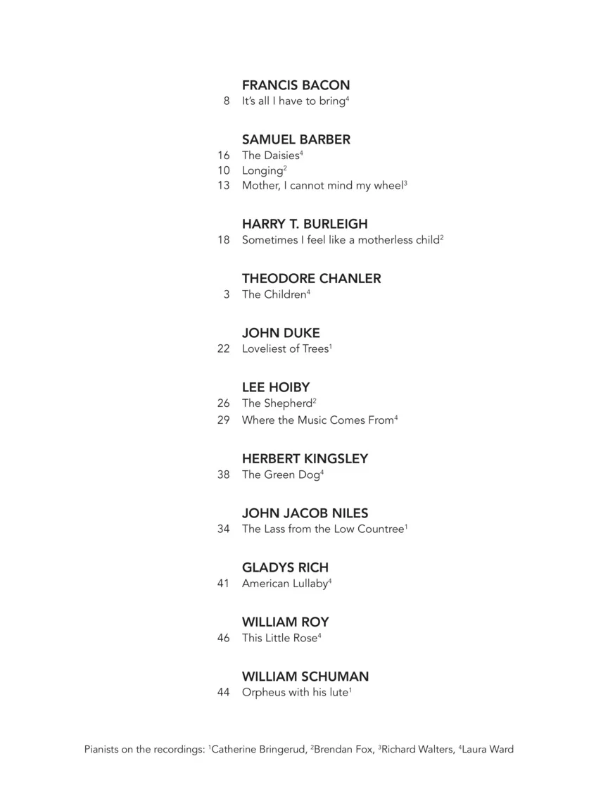 American Art Songs for the Progressing Singer - Mezzo-Soprano (With Online Accompaniments) - Image 2