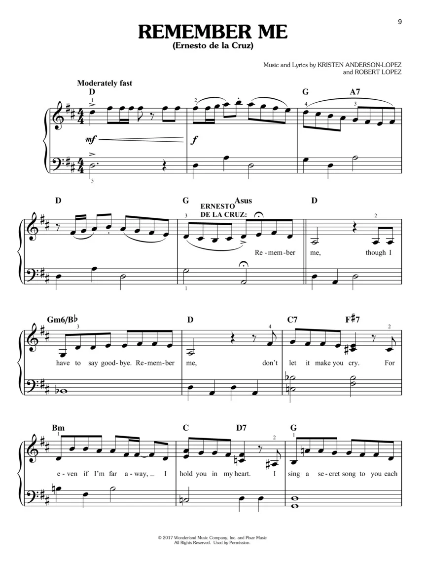 Coco - Easy Piano - Image 4