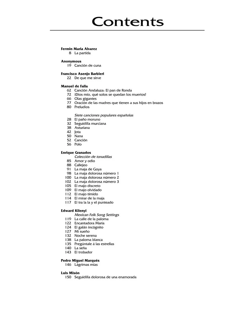 Anthology of Spanish Song High Voice - Image 3