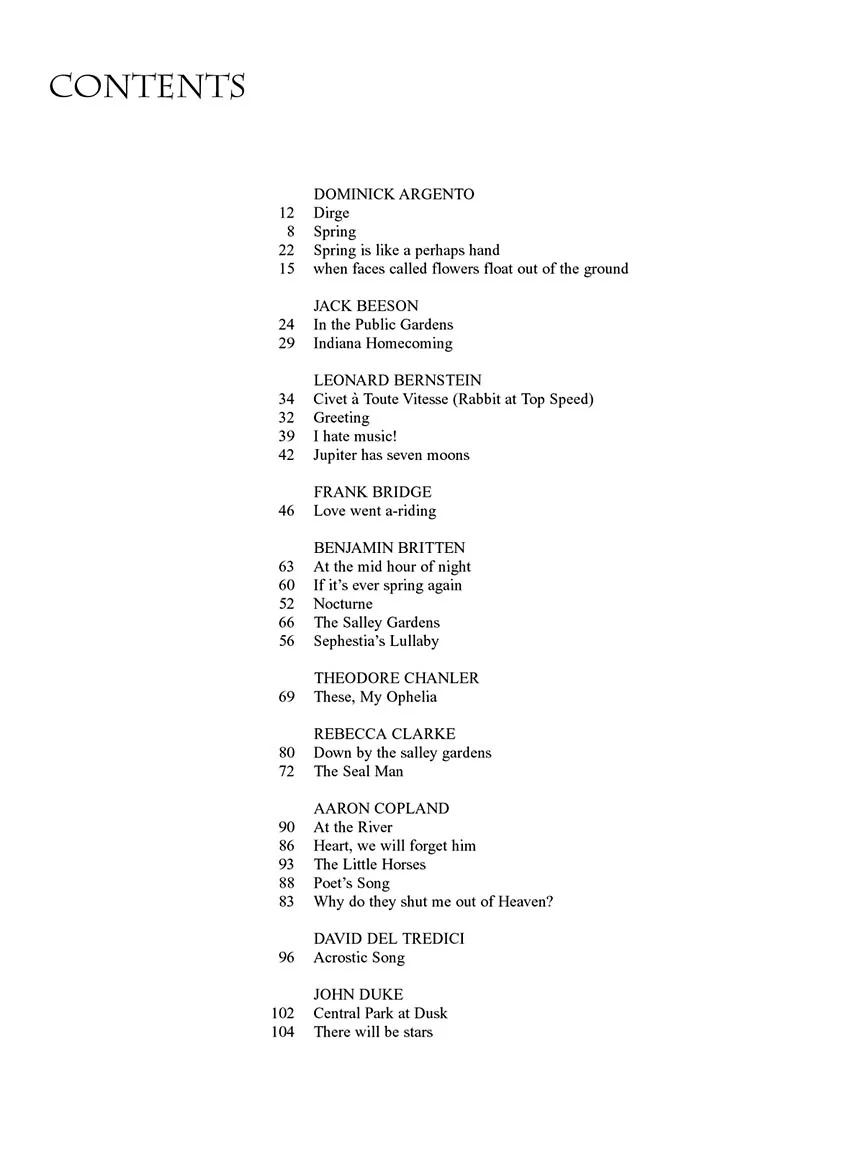 Art Song in English Low Voice - Image 4