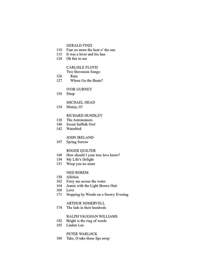 Art Song in English Low Voice - Image 5