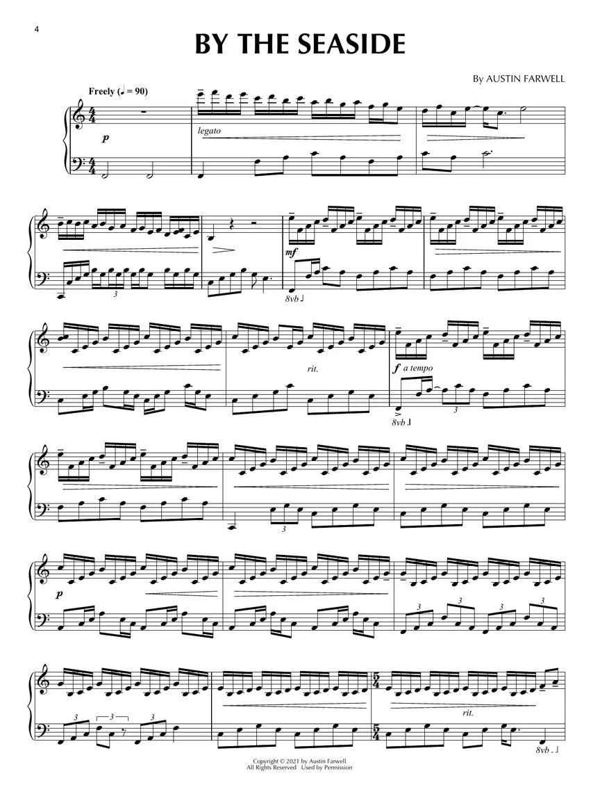 Austin Farwell Sheet Music Collection - Image 3