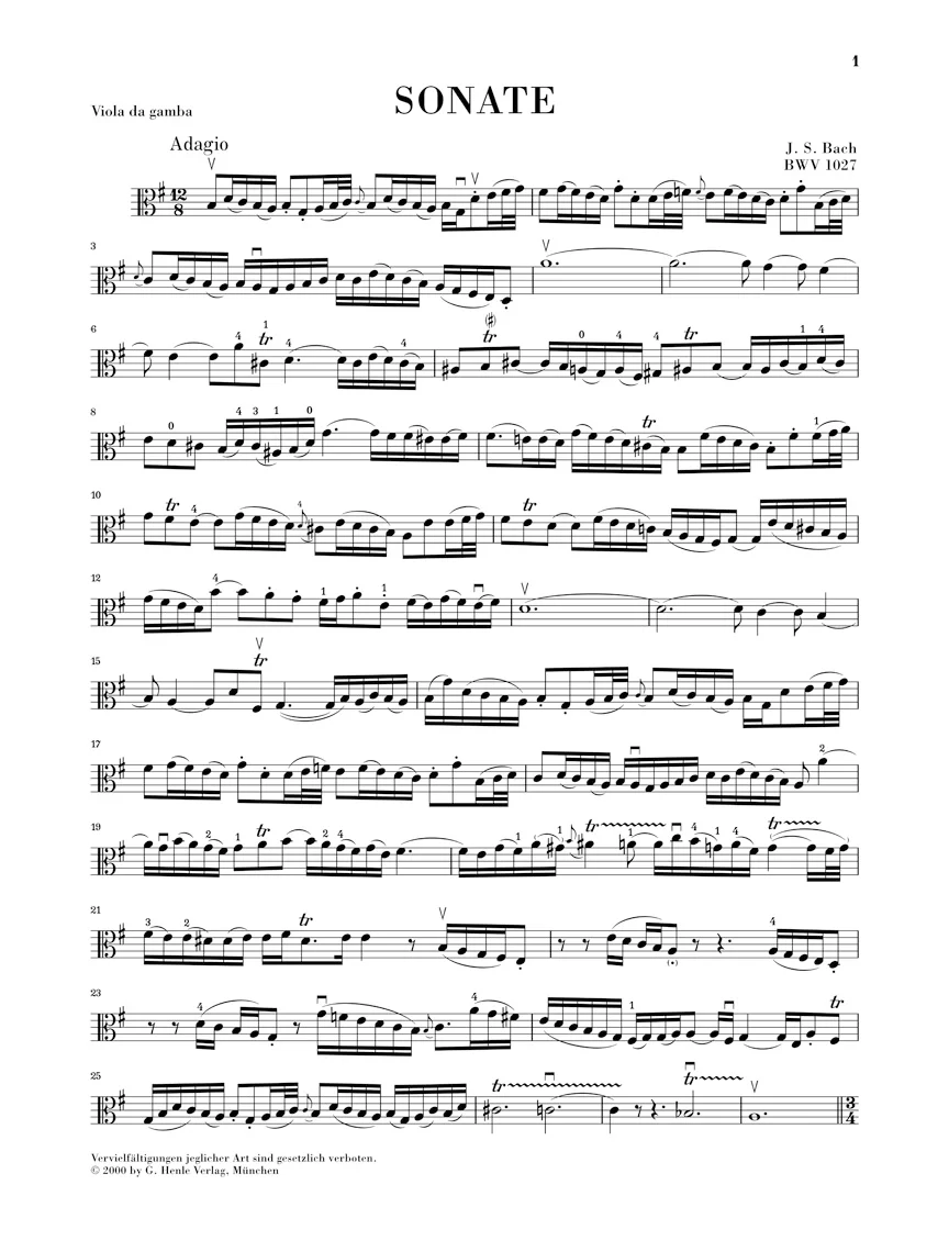 Bach: Three Gamba Sonatas - Image 7