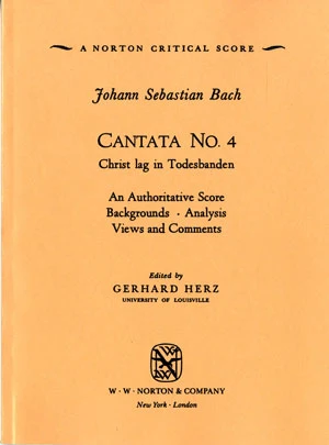 Bach Cantata No. 4 (Norton Critical Scores)