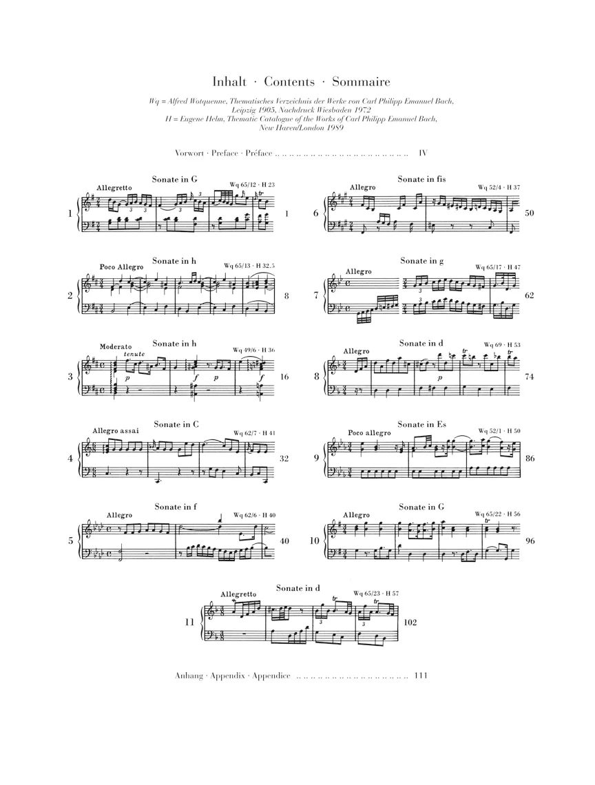 C.P.E. Bach: Piano Sonatas Selection, Volume I - Image 2