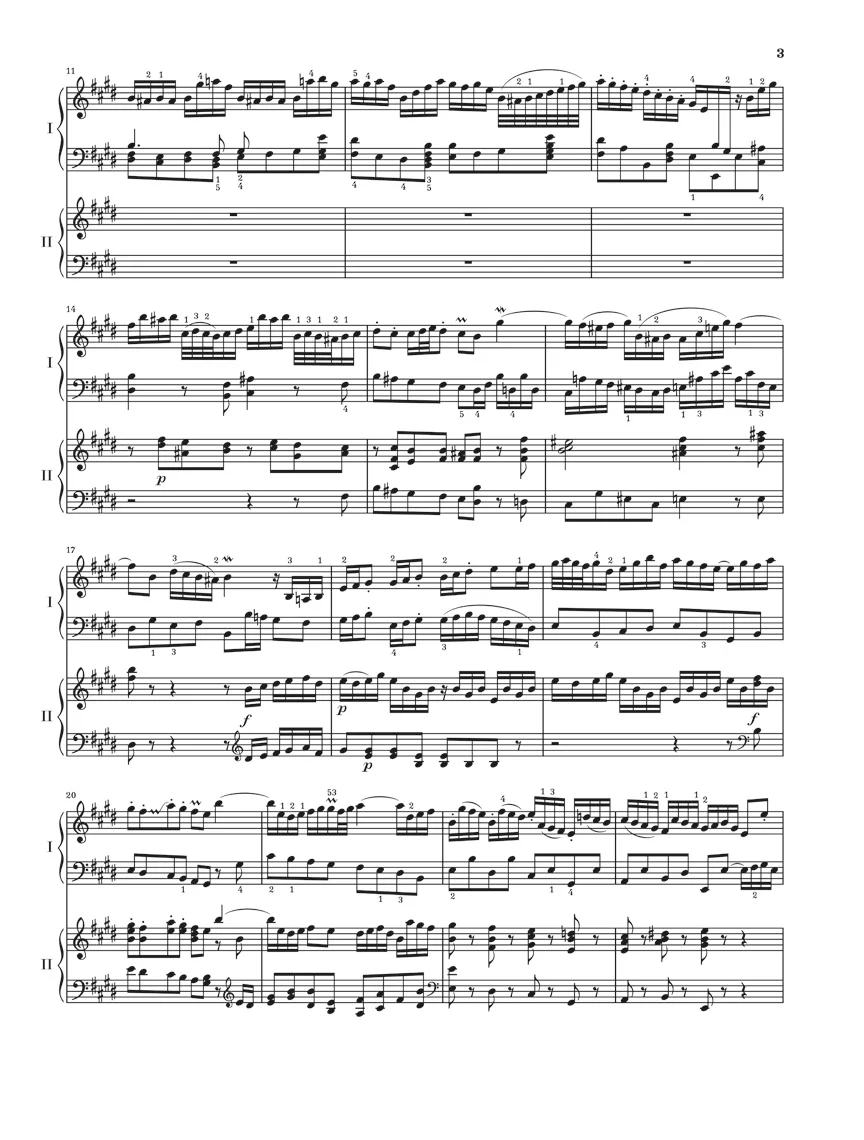 Bach: Harpsichord Concerto No. 2 in E major BWV 1053 - Image 3