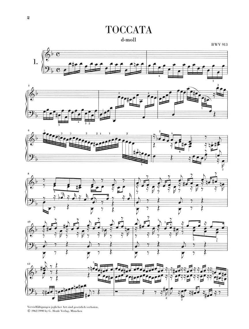 Bach: Toccatas BWV 910-916 - Image 2