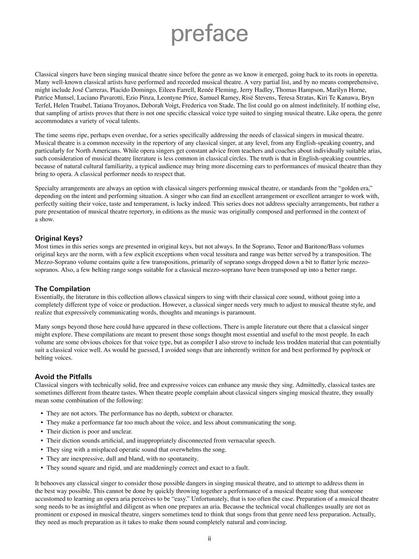 Musical Theatre for Classical Singers - Baritone/Bass - Image 5