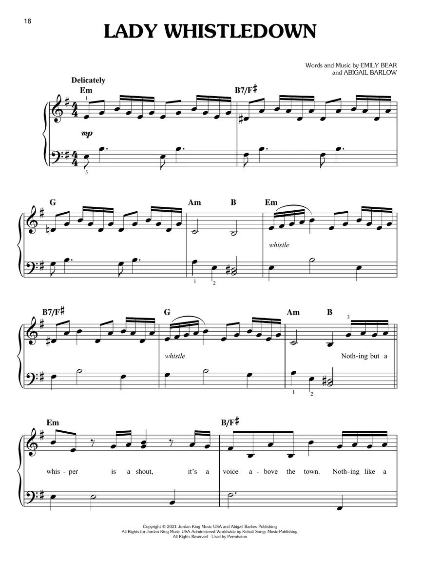 Barlow & Bear: The Unofficial Bridgerton Musical - Easy Piano - Image 5