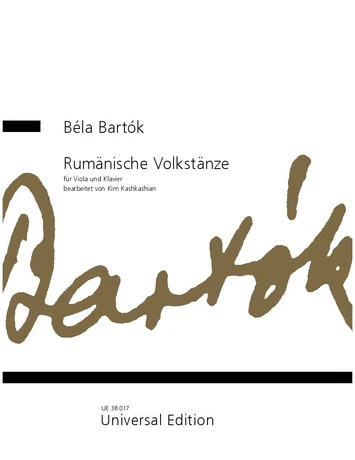 Bartok Romanian Folk Dances for Viola & Piano