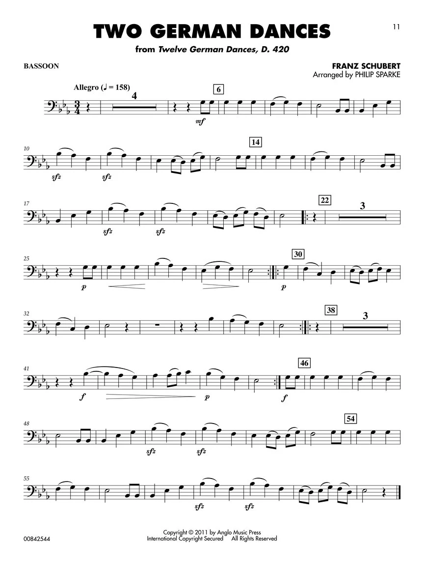Classical Solos for Bassoon - 15 Easy Solos for Contest and Performance - Image 3