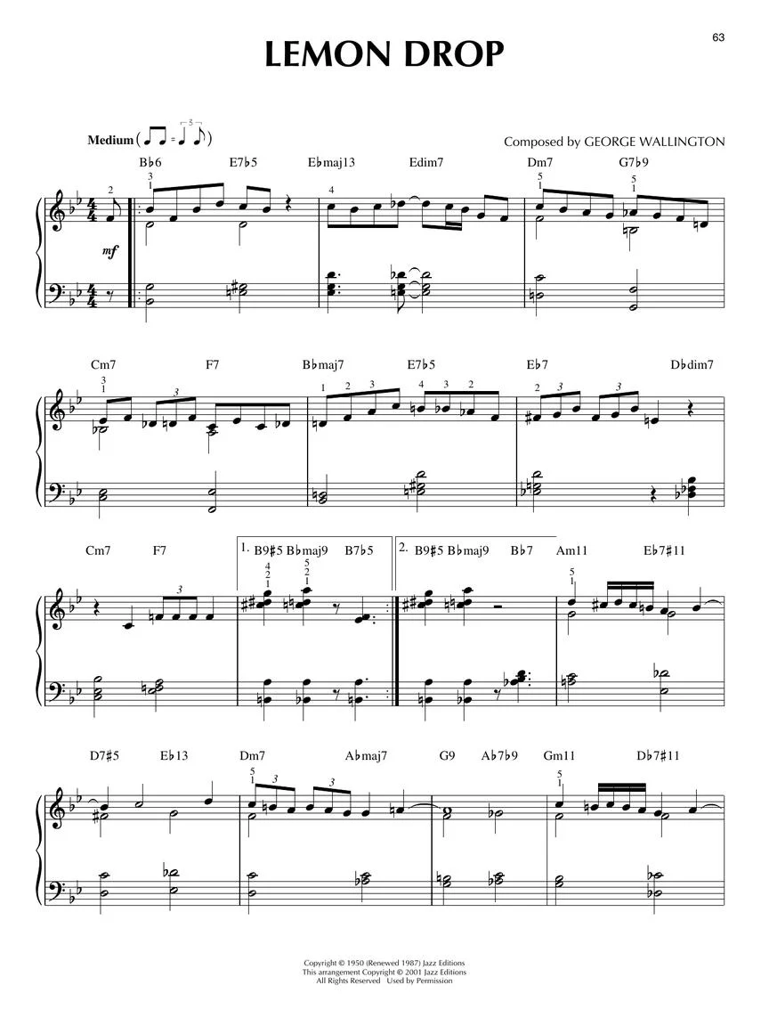Bebop Jazz - Jazz Piano Solos, Vol. 4 - Image 6