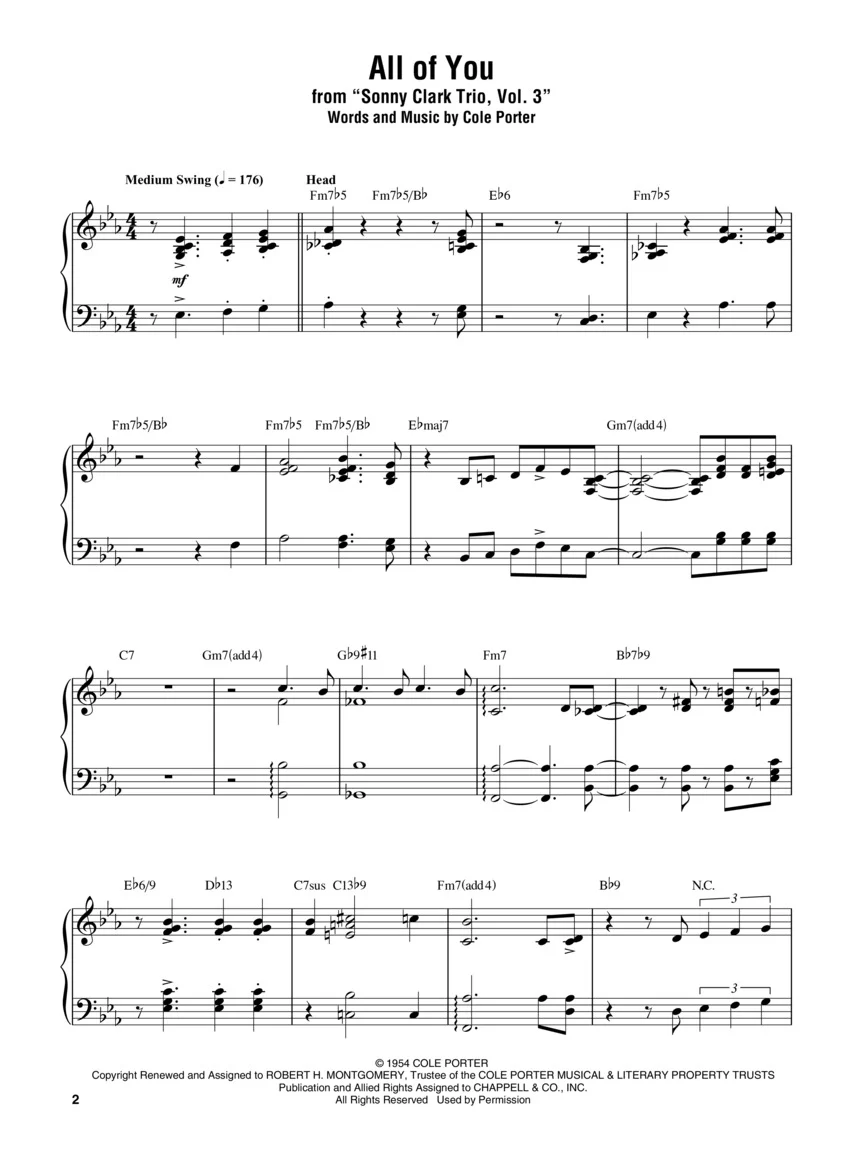 Bebop Piano Legends - Artist Transcriptions - Image 3