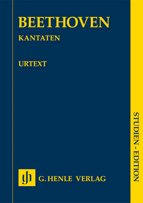 Beethoven: Cantatas (Study Score)