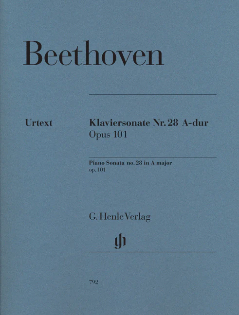 Beethoven: Piano Sonata No. 28 in A major, Op. 101