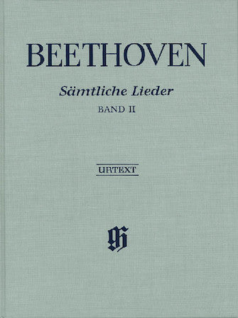 Beethoven: Complete Songs for Voice and Piano, Volume II (Hardcover)
