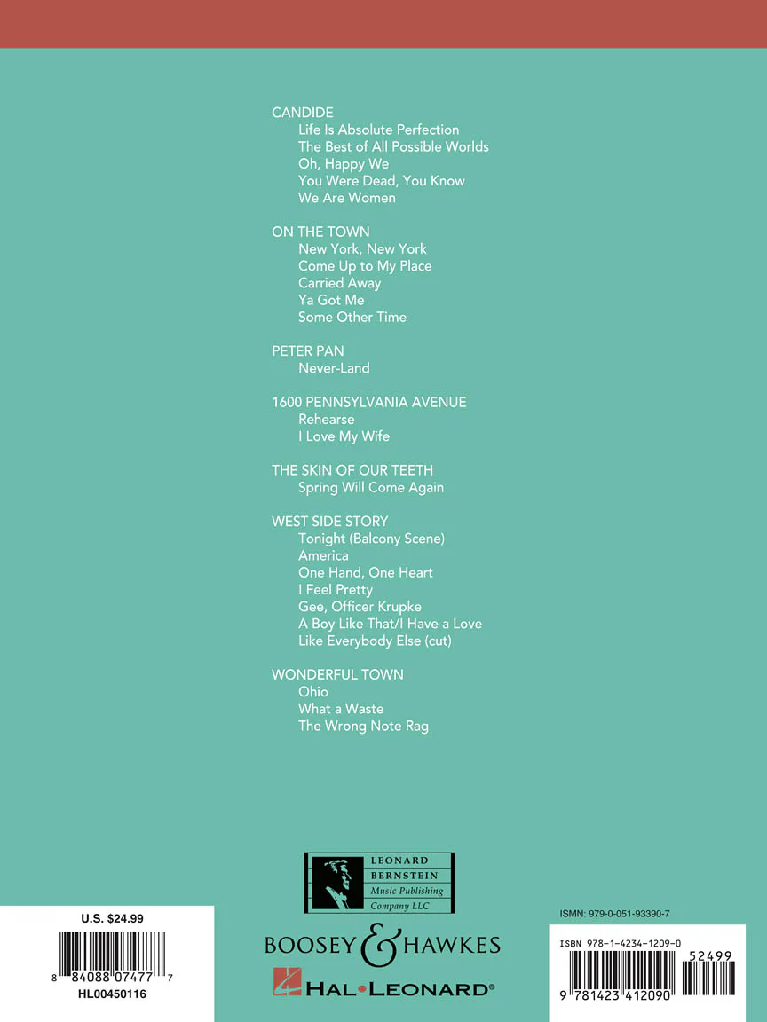 Bernstein Theatre Songs - Duets and Ensembles - Image 2