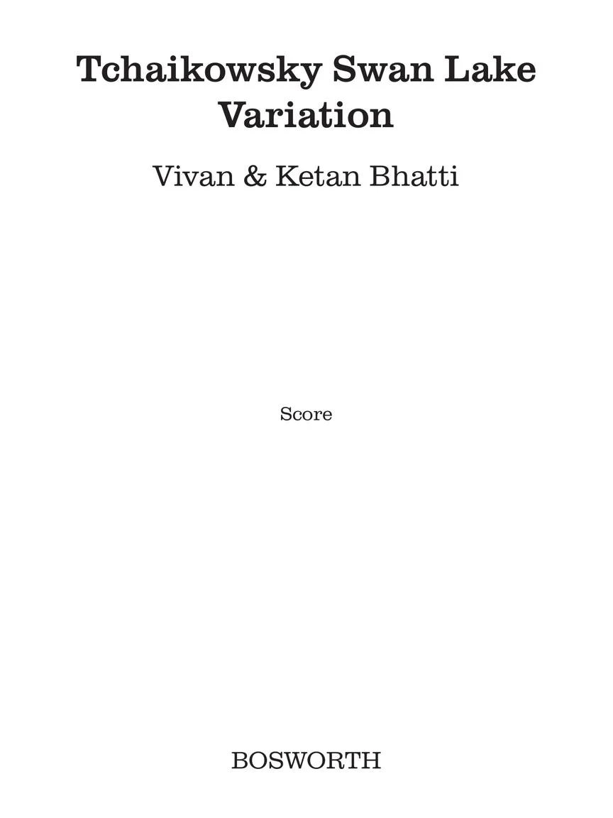 Bhatti Tchaikovsky Swan Lake Variation for Violin and Piano - Image 4
