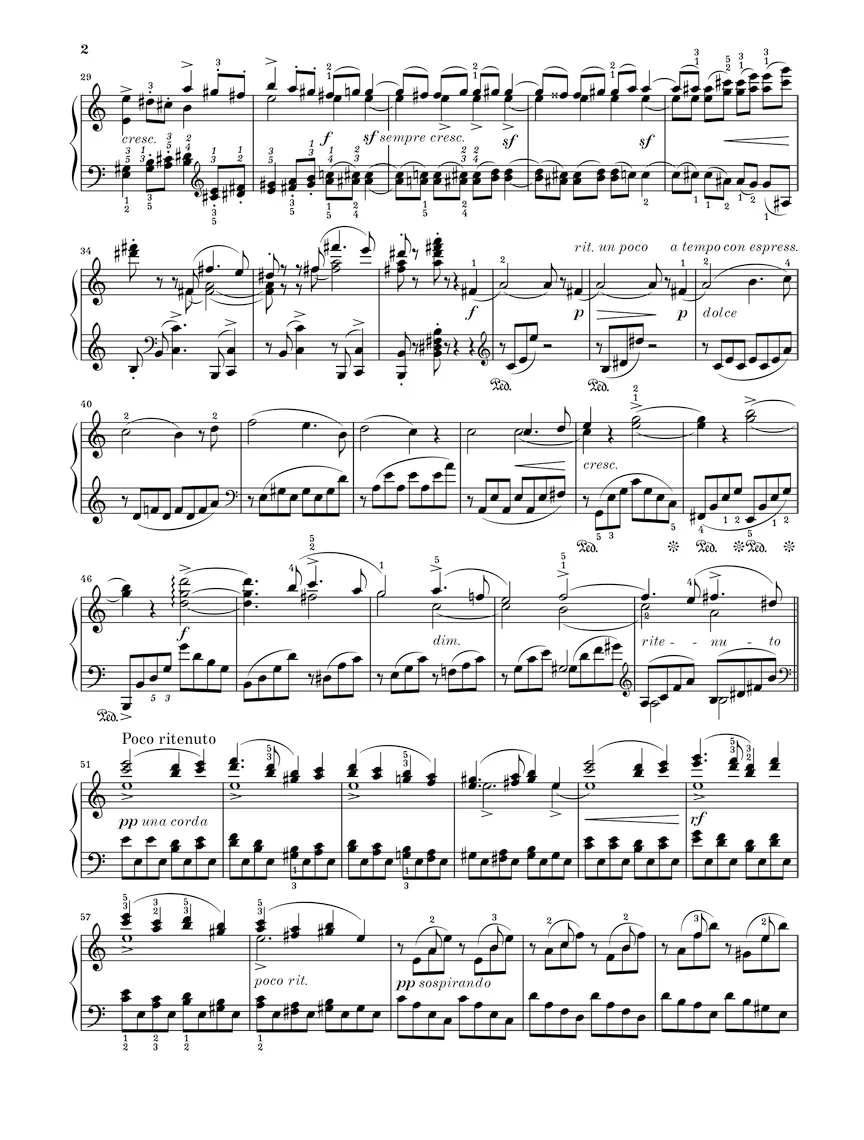 Brahms: Piano Sonata in C major, Op. 1 - Image 3