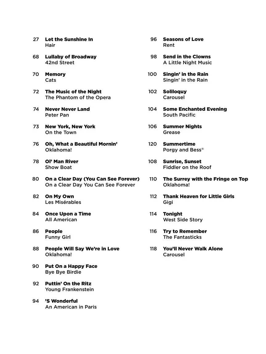 Broadway - Super Easy Songbook - Image 3