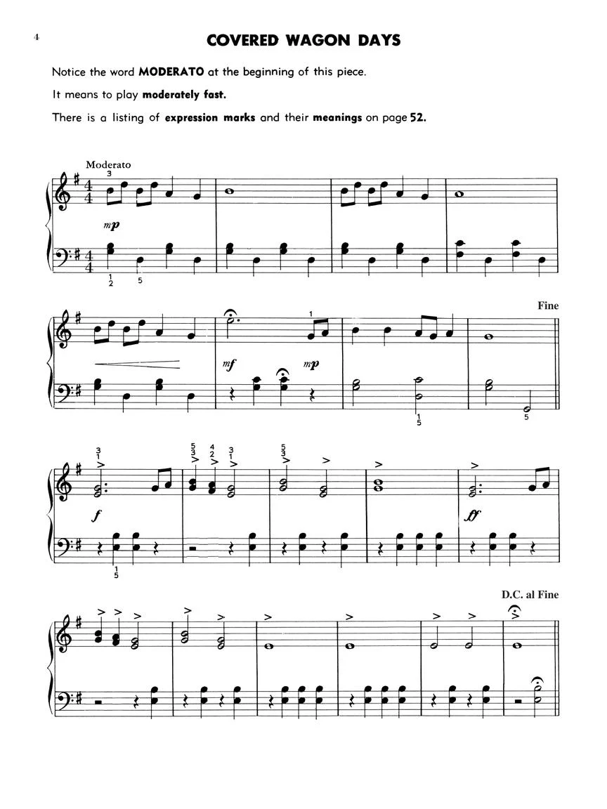 Burnam Step by Step Piano Course Book 4 - Image 4
