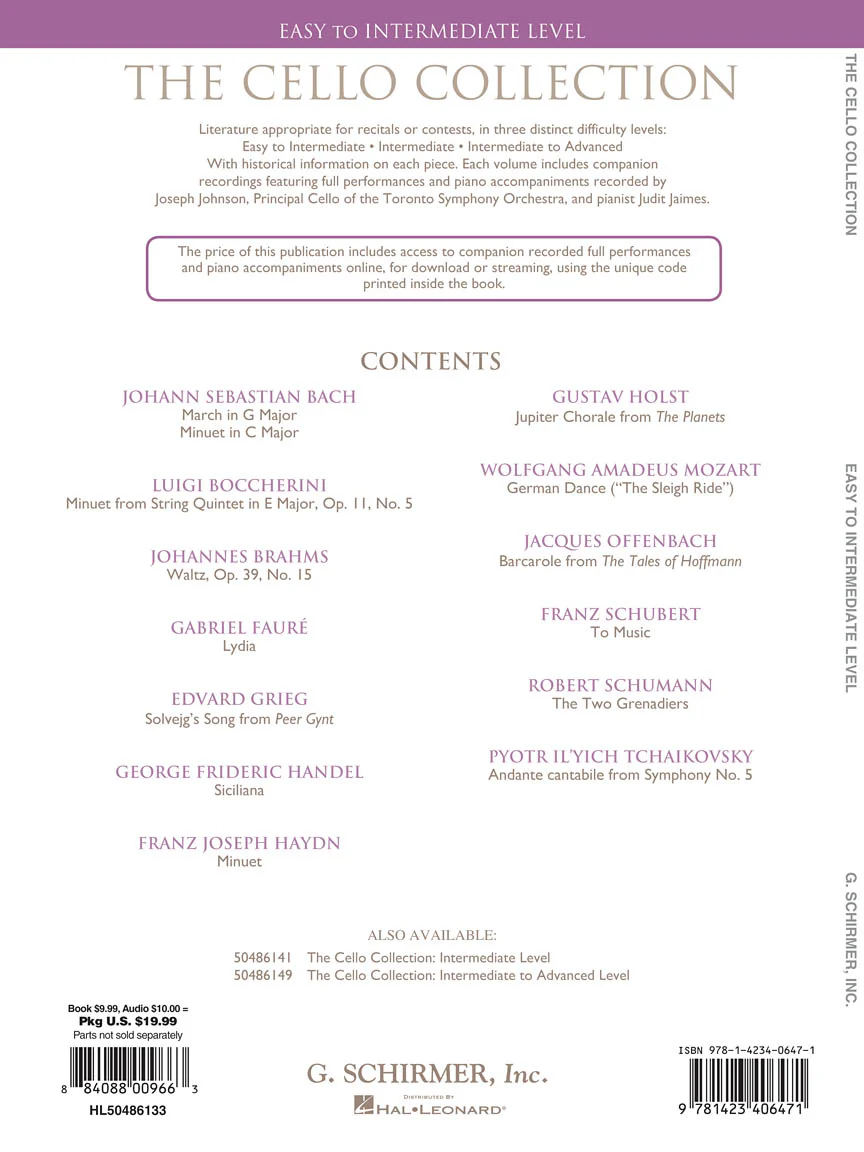 Cello Collection - Easy to Intermediate Level - Image 2