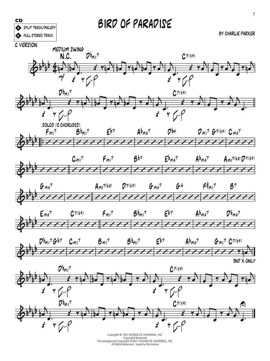 Parker, Charlie - Gems: Jazz Play-Along Series Vol. 142 - Image 5