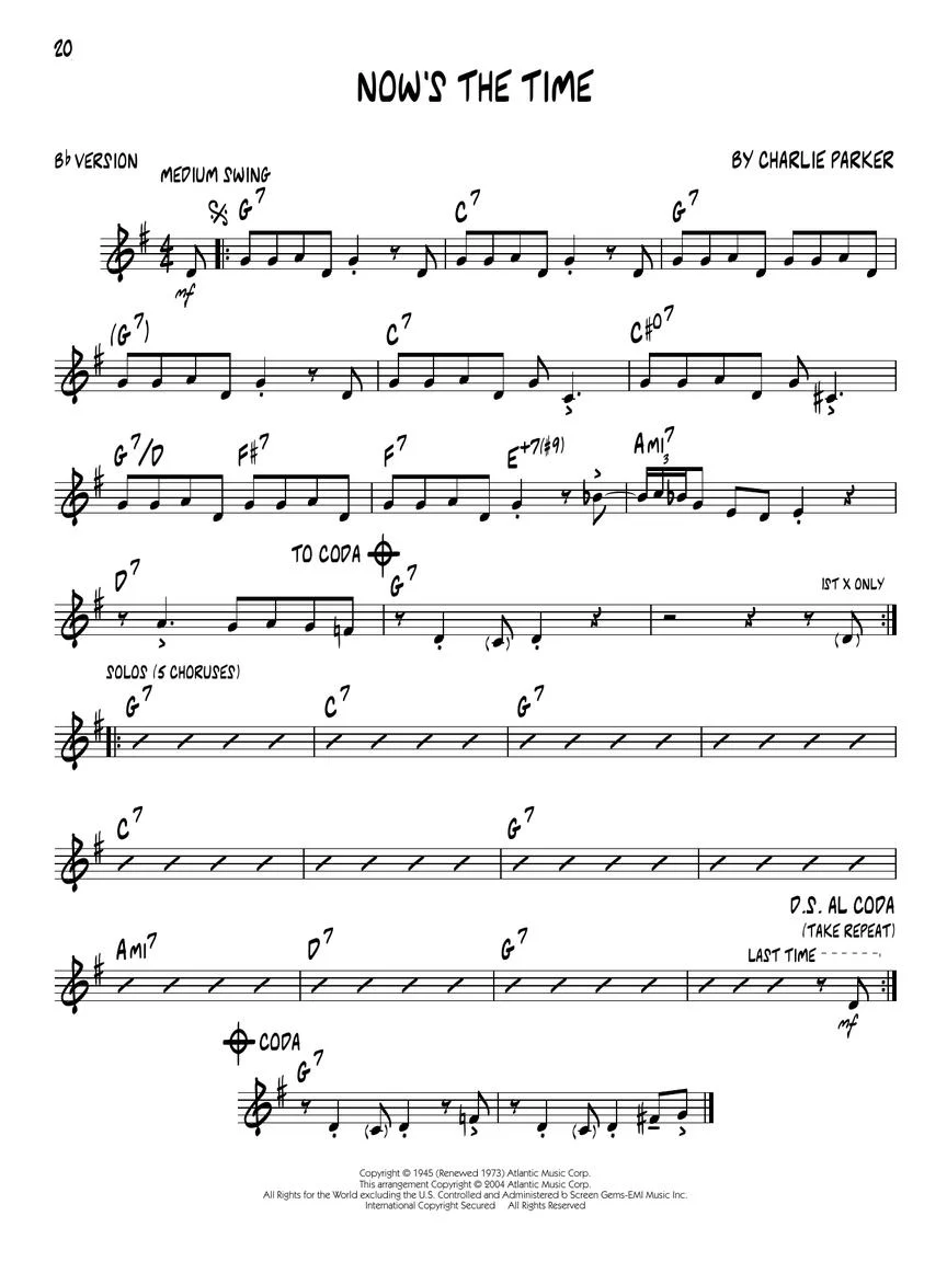 Parker, Charlie - Jazz Play Along Series, Vol. 26 - Image 6