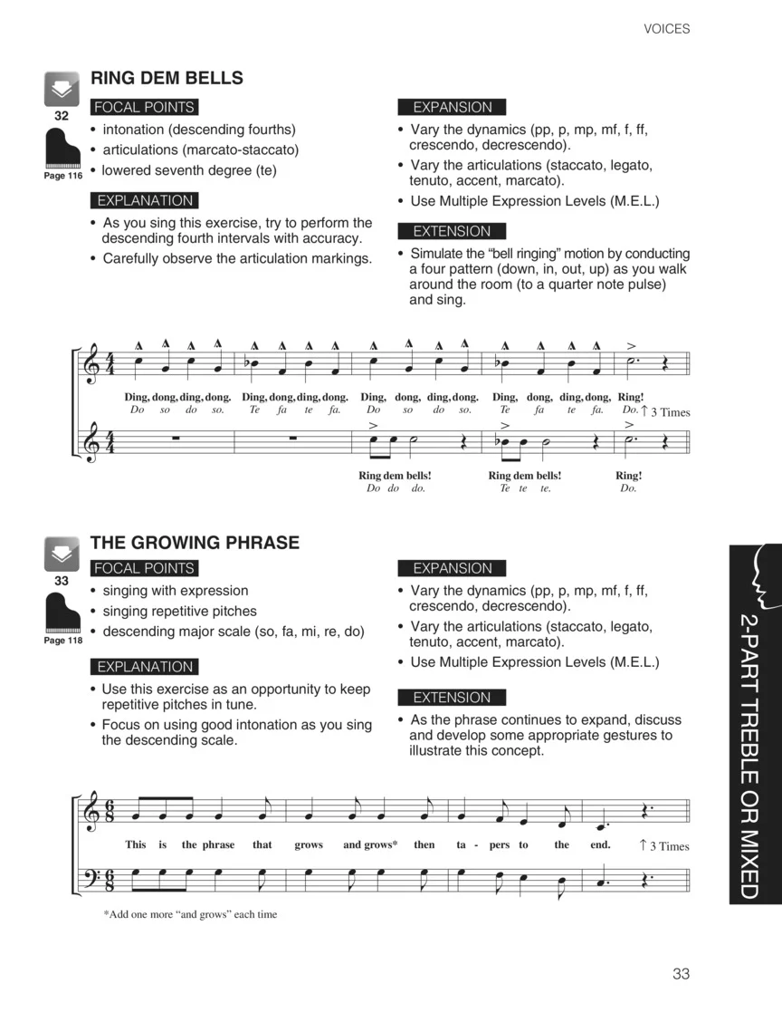 Choir Builders Fundamental Vocal Techniques for Classroom and General Use - Image 6