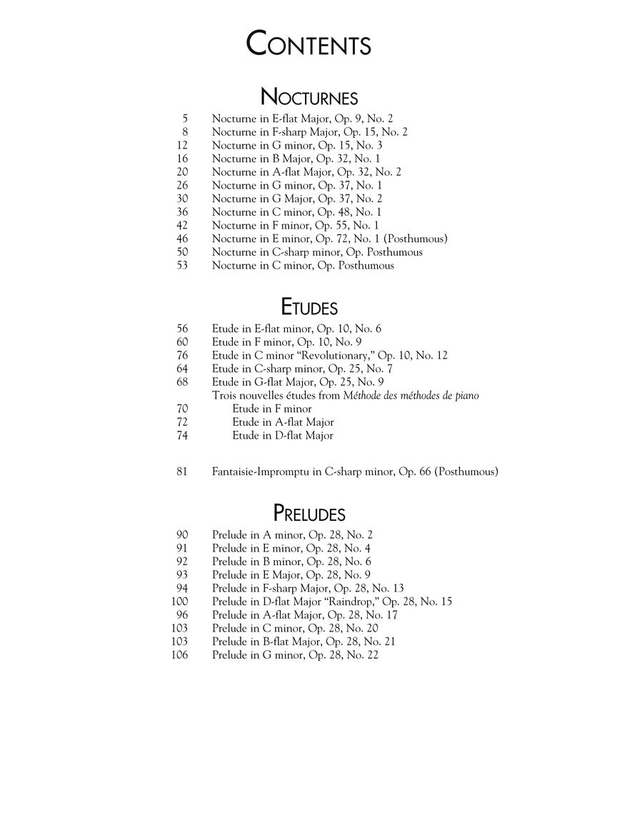 Chopin - Favorite Piano Works - Schirmer's Library of Musical Classics Volume 2072 - Image 2
