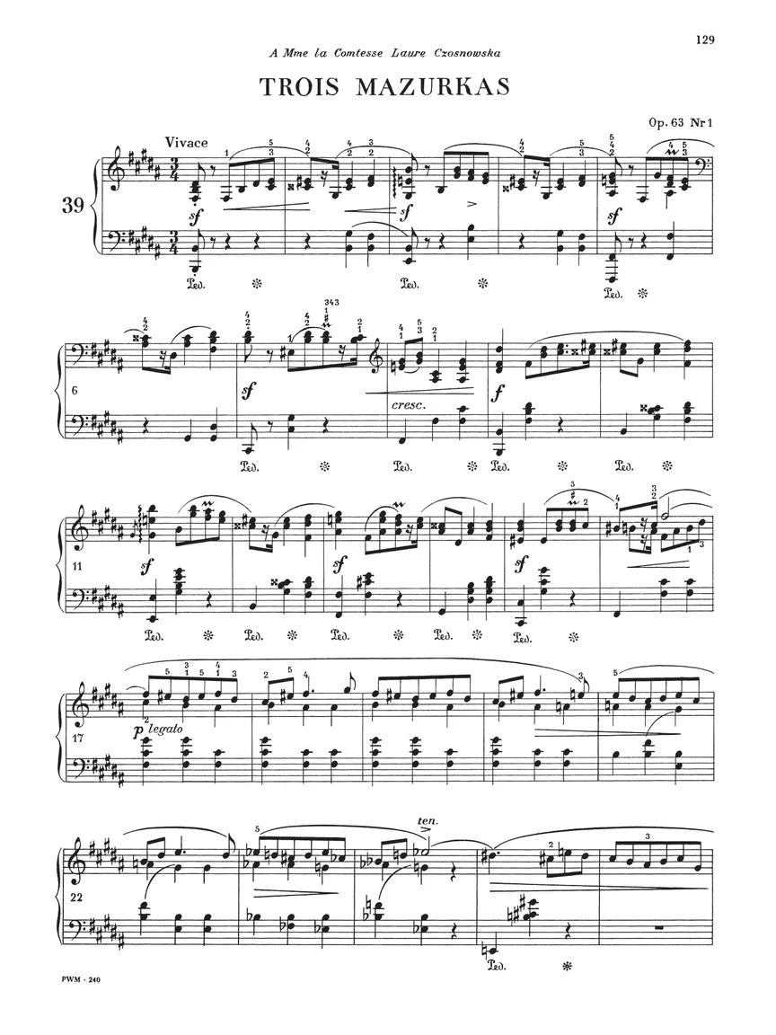 Chopin: Mazurkas Paderewski - Image 6