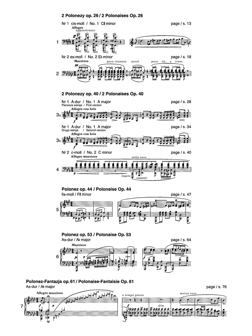 Chopin Polonaises Series A - Chopin National Edition Ekier - Image 2