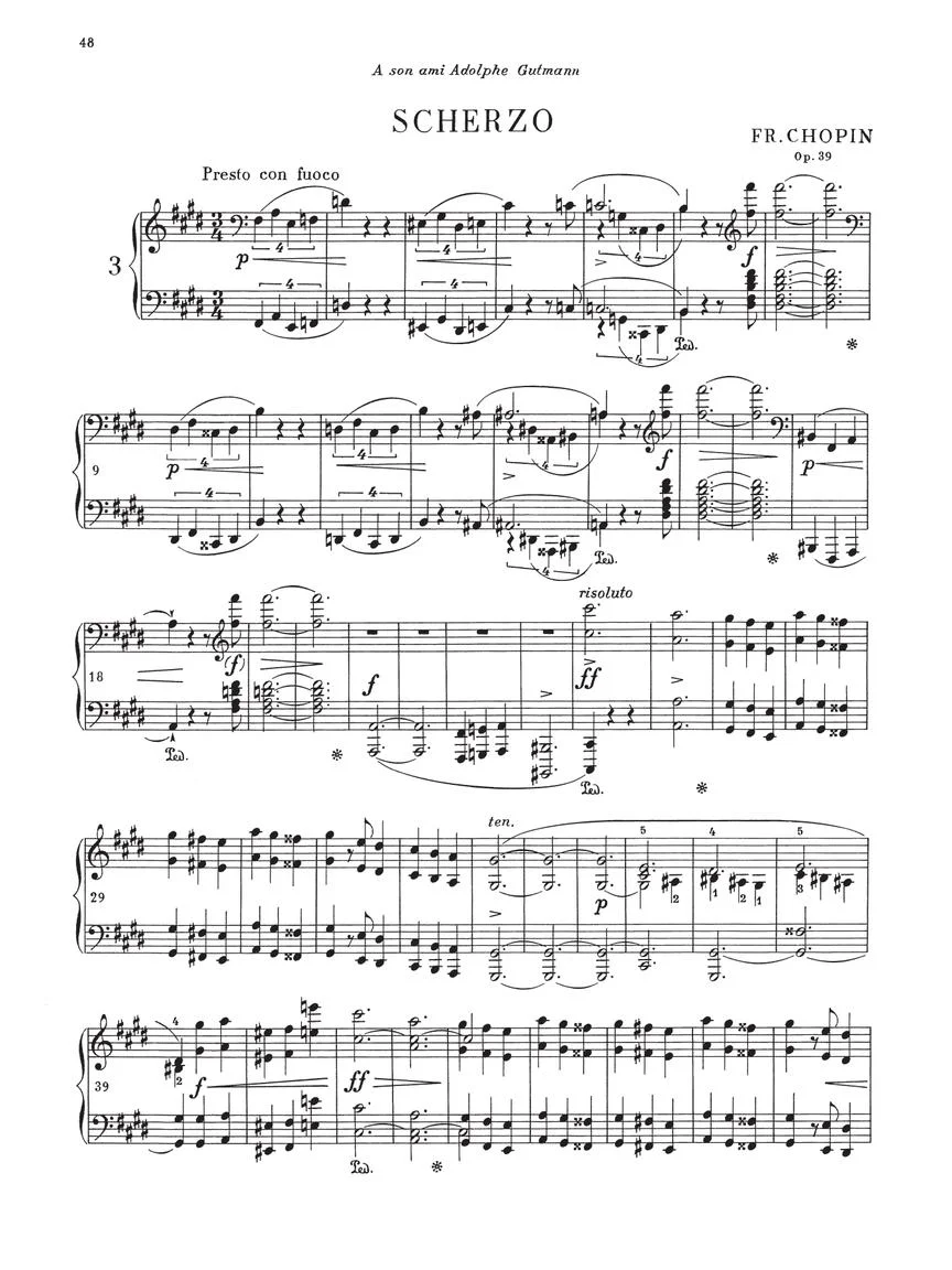 Chopin Scherzos Paderewski Edition - Image 4