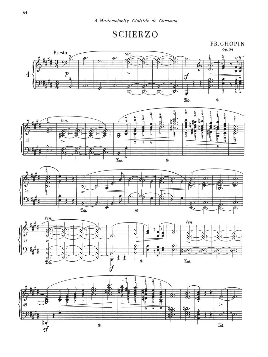 Chopin Scherzos Paderewski Edition - Image 5