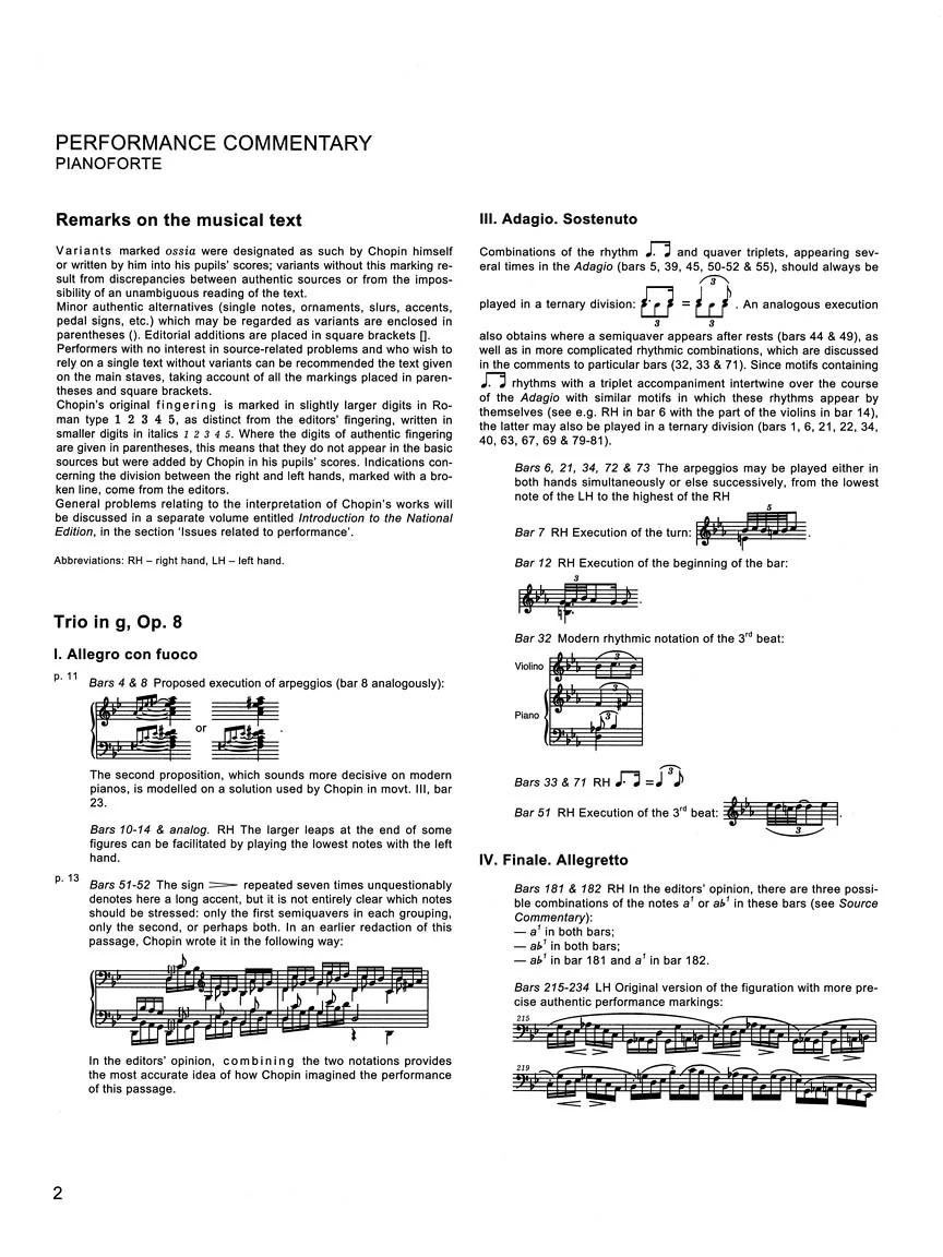 Chopin Trio Op. 8 for Piano, Violin and Cello - Image 4