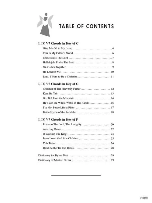 Faber Hymns - Chordtime Piano - Level 2B - Image 3