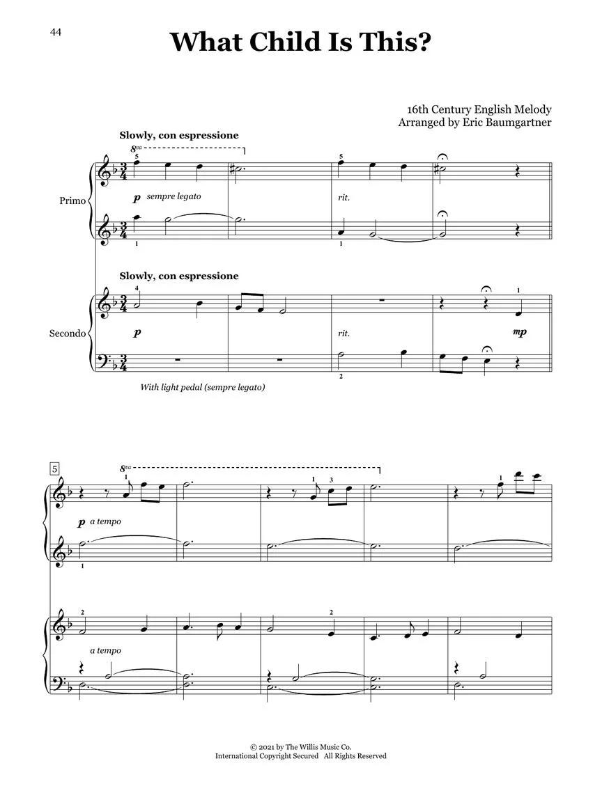 Christmas Classics for Piano Duet - Image 6