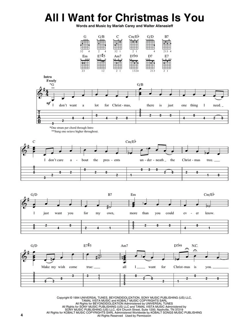 Christmas Hits for Easy Guitar - Image 4