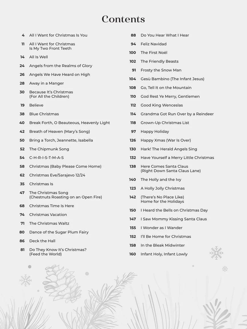 Christmas Sheet Music Anthology - Image 2
