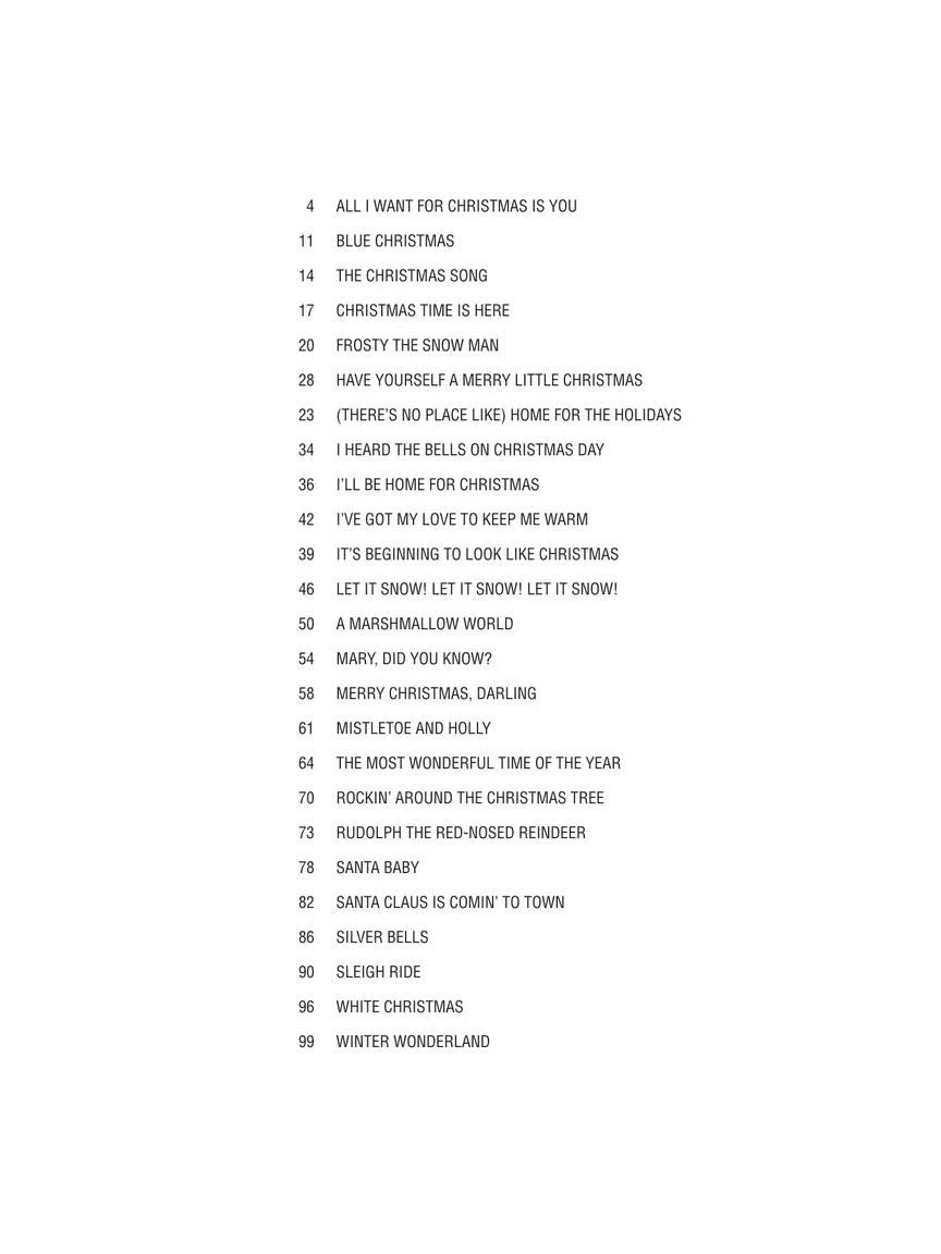 Christmas Standards Singer's Jazz Anthology – Low Voice - Image 3