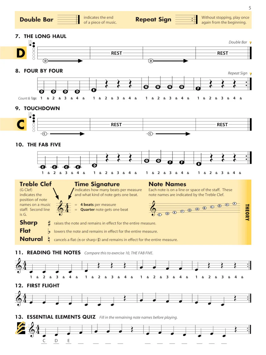 Essential Elements for Band - Bb Bass Clarinet Book 1 (w/EEi) - Image 2