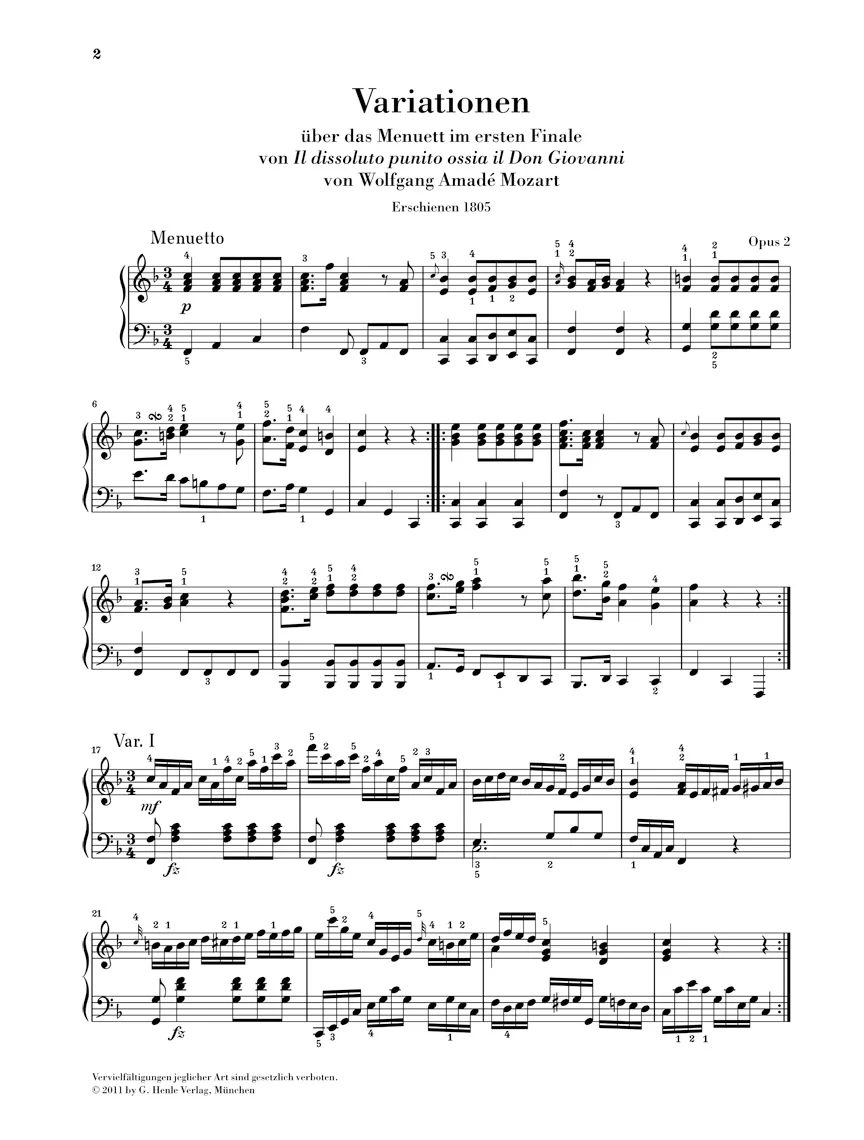 Clearance: F.X.W. Mozart: Complete Piano Works, Volume I - Image 2
