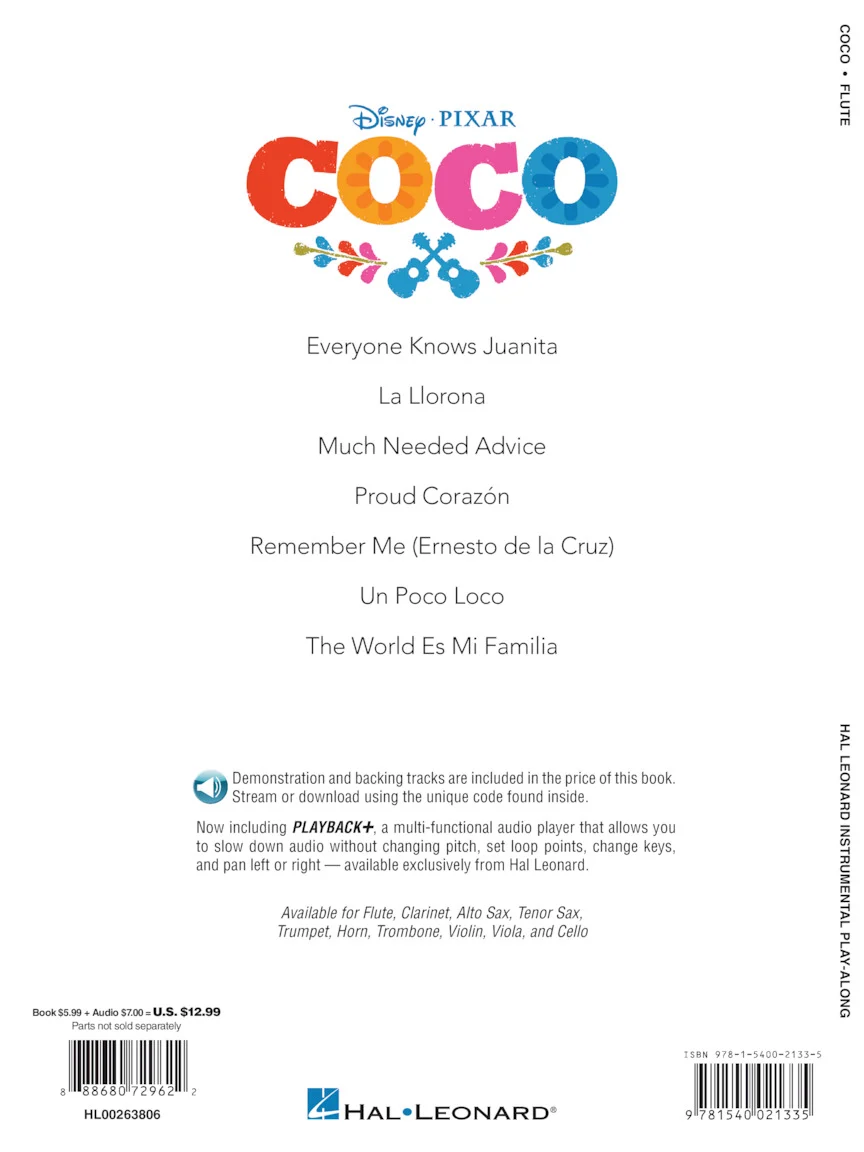 Coco - Instrumental Solos for Flute - Image 4