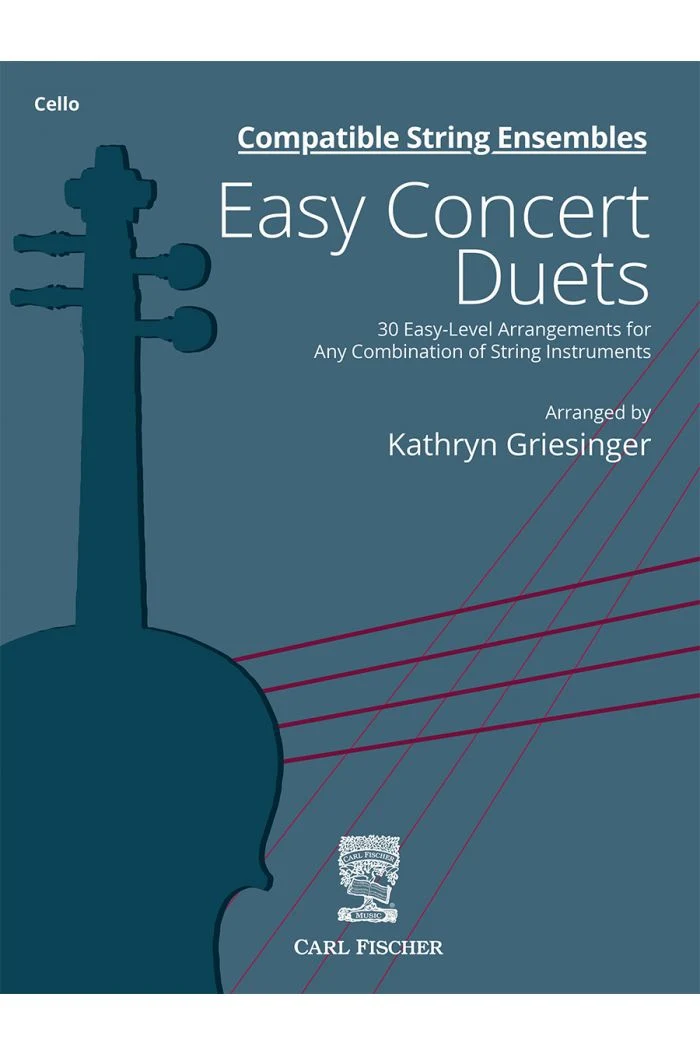 Compatible String Ensembles Easy Concert Duets Cello