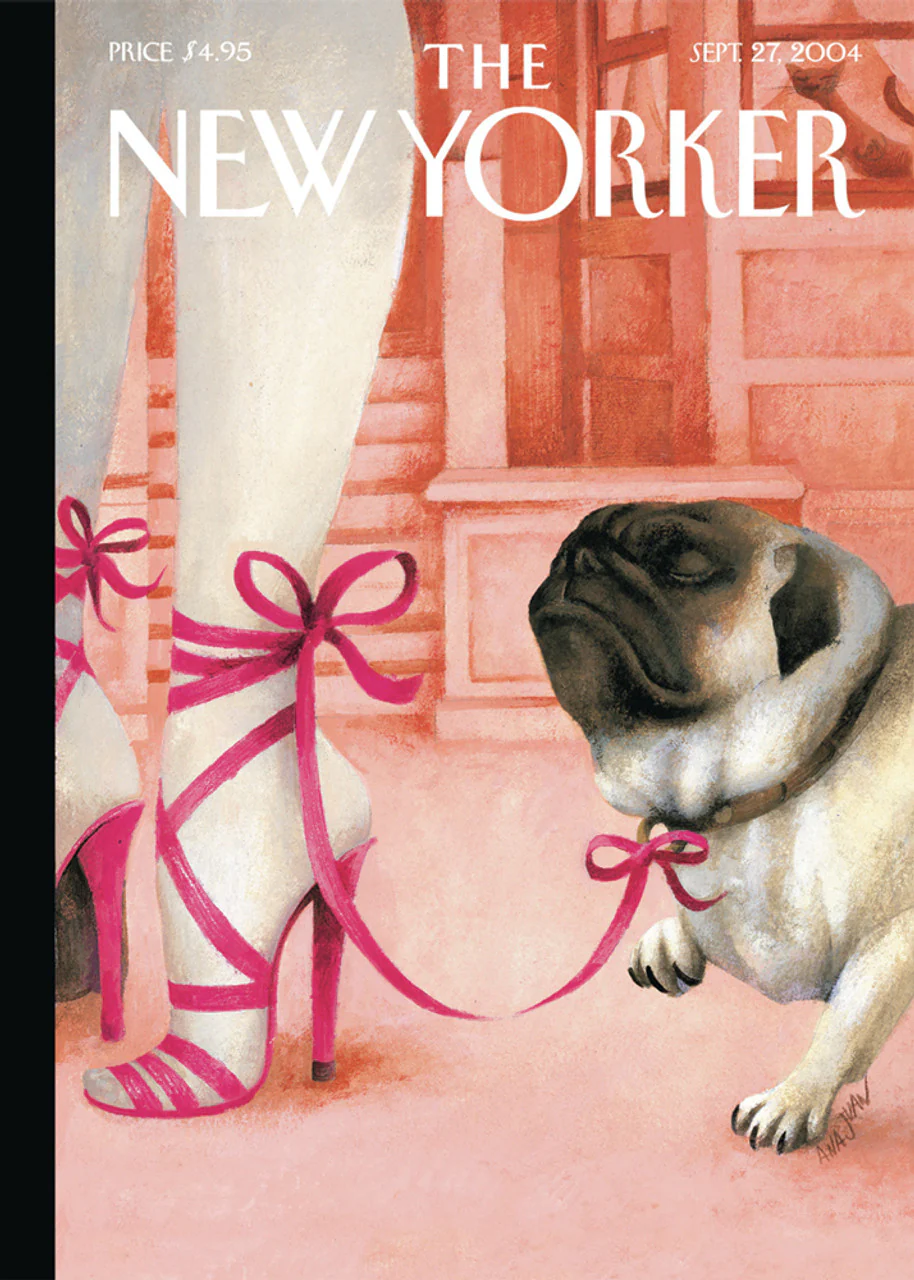 Card: Heel!  -  New Yorker Card (Blank Inside)